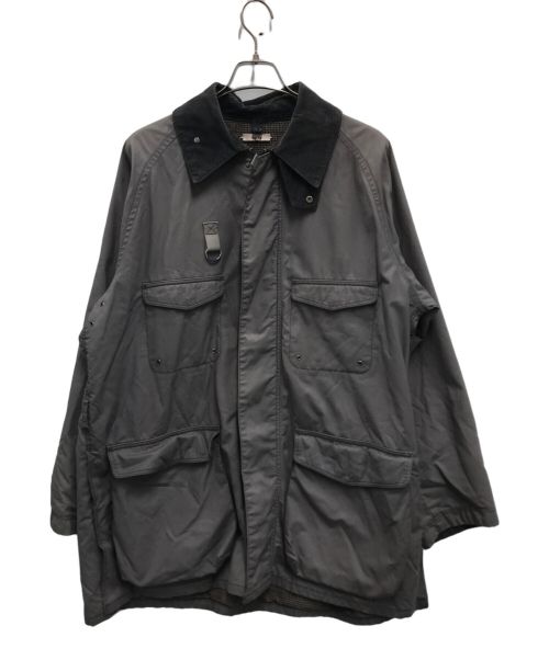 saby（サバイ）saby (サバイ) OILD JACKET British Millerain グレー サイズ:記載なしの古着・服飾アイテム