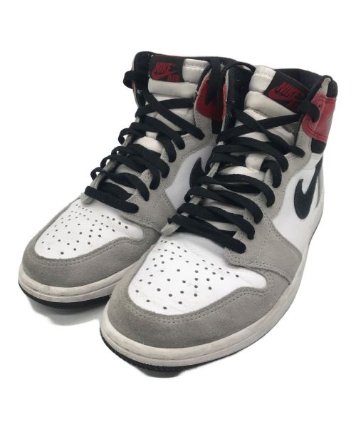 NIKE（ナイキ）NIKE (ナイキ) Air Jordan 1 High OG レッド×グレー サイズ:27cmの古着・服飾アイテム