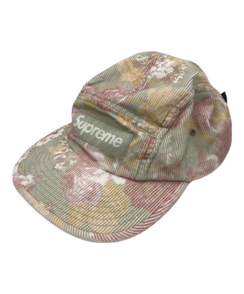 SUPREME（シュプリーム）Supreme (シュプリーム) Corduroy Pocket Camp Cap Flora マルチカラーの古着・服飾アイテム