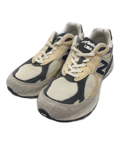 NEW BALANCE（ニューバランス）NEW BALANCE (ニューバランス) ローカットスニーカー ベージュ サイズ:27cmの古着・服飾アイテム