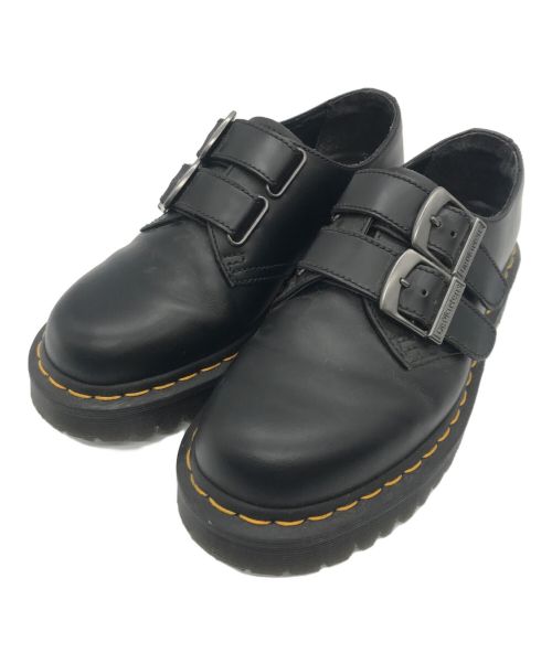 Dr.Martens（ドクターマーチン）Dr.Martens (ドクターマーチン) ストラップシューズ ブラック サイズ:25cmの古着・服飾アイテム