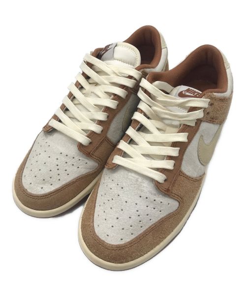 NIKE（ナイキ）NIKE (ナイキ) DUNK LOW RETRO PREMIUM ベージュ×アイボリー サイズ:25.5cmの古着・服飾アイテム