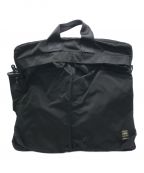 PORTER×foot the coacherポーター×フットザコーチャー）の古着「2PACK HELMET BAG」｜ブラック