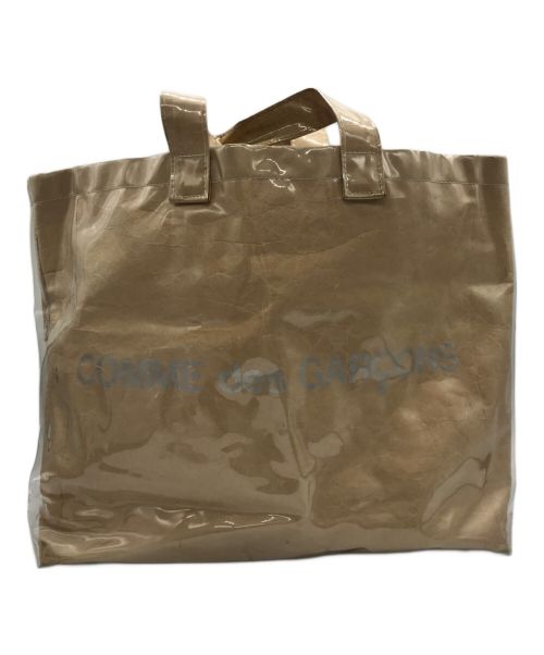 COMME des GARCONS（コムデギャルソン）COMME des GARCONS (コムデギャルソン) PVC KRAFT PAPER BAG ベージュの古着・服飾アイテム