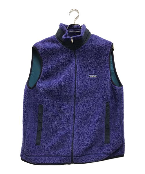 Patagonia（パタゴニア）Patagonia (パタゴニア) ヴィンテージフリースベスト パープル サイズ:Lの古着・服飾アイテム