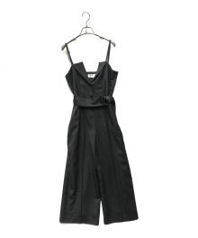 HERENCIA（ヘレンチア）の古着「Jacket lapel overalls with belt」｜グレー