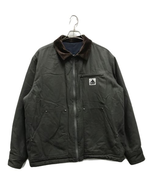 X-LARGE（エクストララージ）X-LARGE (エクストララージ) RIVERSIBLE WORK JACKET グレー×ネイビー サイズ:Lの古着・服飾アイテム