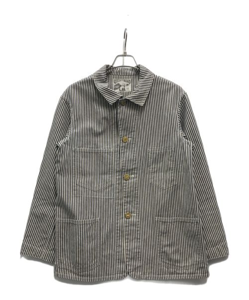 WORKERS（ワーカーズ）WORKERS (ワーカーズ) Queen of the road Jacket ブルー×ホワイト サイズ:40の古着・服飾アイテム