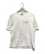 Christian Diorクリスチャン ディオール）の古着「アトリエ ロゴ プリント Tシャツ」｜ホワイト