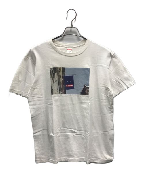 SUPREME（シュプリーム）Supreme (シュプリーム) Banner Tee ホワイト サイズ:Mの古着・服飾アイテム