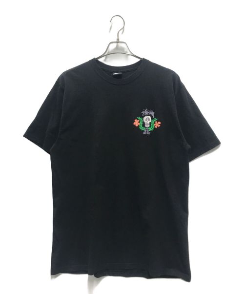 stussy（ステューシー）stussy (ステューシー) WORLD TRIBE TEE ブラック サイズ:Lの古着・服飾アイテム