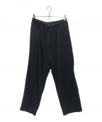 YOKEヨーク）の古着「PIPING LOUNGE PANT」｜ブラック