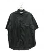 Graphpaperグラフペーパー）の古着「Oversized Regular Collar Shirt」｜グレー