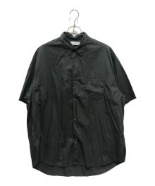 Graphpaper（グラフペーパー）の古着「Oversized Regular Collar Shirt」｜グレー