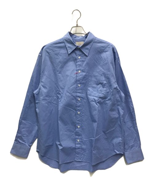 EVCON（エビコン）EVCON (エビコン) SERO REGULAR COLLAR SHIRT ブルー サイズ:3の古着・服飾アイテム