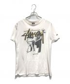 stussyステューシー）の古着「MTV YO! RAPS eric b. and RAKIM TEE」｜ホワイト