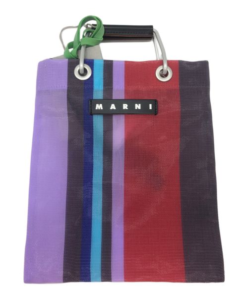 MARNI（マルニ）MARNI (マルニ) ストライプミニショルダーバッグ マルチカラーの古着・服飾アイテム