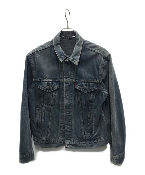 LEVI'S（リーバイス）LEVI'S (リーバイス) 90’S 後染めデニムジャケット ブラック サイズ:42の古着・服飾アイテム