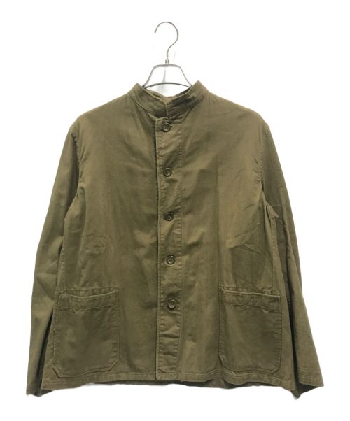 MILITARY（ミリタリー）MILITARY (ミリタリー) スタンドカラージャケット オリーブ サイズ:-の古着・服飾アイテム