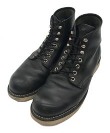 RED WING（レッドウィング）の古着「Classic Work / 6"Round-Toe」｜ブラック