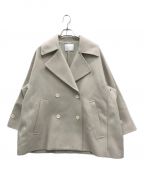 RITOリト）の古着「SHORT TENTCOAT WITH LEATHERSTRAP」｜ベージュ