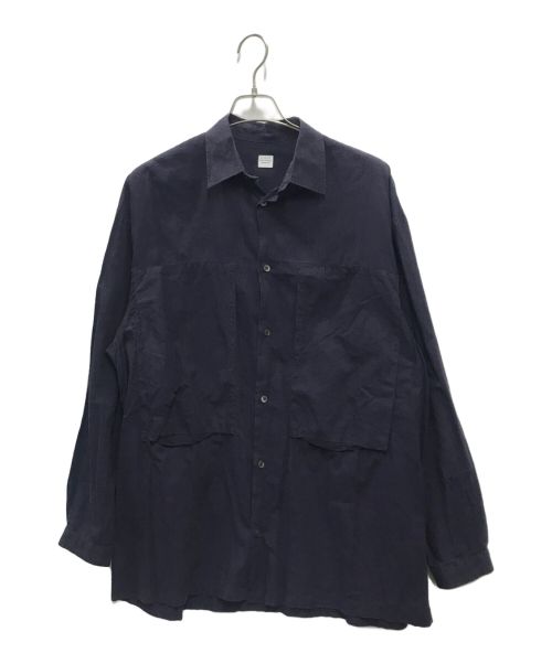 E.TAUTZ（イートーツ）E.TAUTZ (イートーツ) LINEMAN SHIRT ネイビー サイズ:XSの古着・服飾アイテム