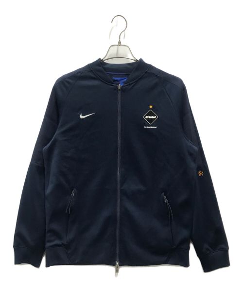 NIKE（ナイキ）NIKE (ナイキ) F.C.R.B. (エフシーアールビー) WARM UP JACKET ネイビー サイズ:Lの古着・服飾アイテム