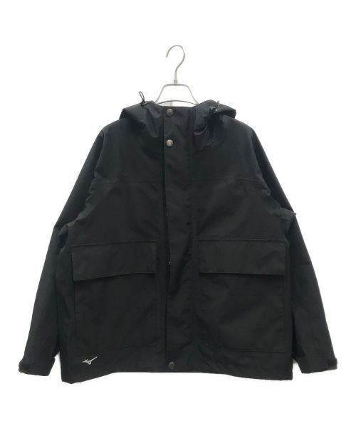 MIZUNO（ミズノ）MIZUNO (ミズノ) MARGARET HOWELL (マーガレットハウエル) GORE-TEX WATER PROOFED POLYESTER POPLIN ブラック サイズ:Mの古着・服飾アイテム