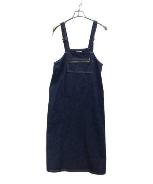 DANTON（ダントン）DANTON (ダントン) KATSURAGI OVERALLS SKIRT インディゴ サイズ:36の古着・服飾アイテム