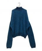 yusuke ikeuraユースケ イケウラ）の古着「SILK MOHAIR BIG KNIT」｜ブルー