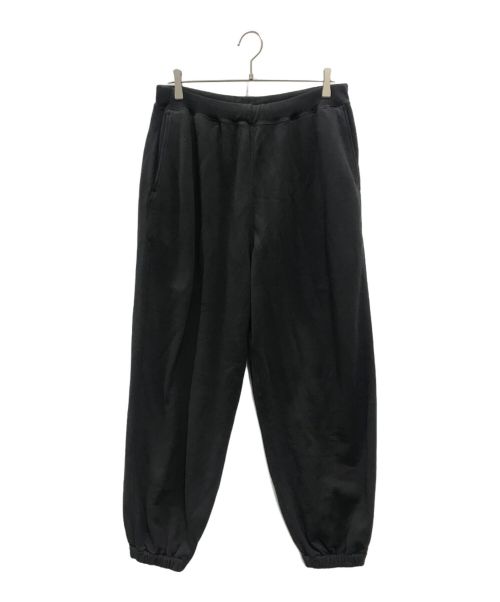 yokosakamoto（ヨウコサカモト）yokosakamoto (ヨウコサカモト) Classic Sweat Pants ブラック サイズ:Lの古着・服飾アイテム