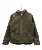 Patagoniaパタゴニア）の古着「Lined Canvas Hoody」｜ブラウン