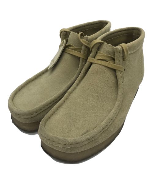 CLARKS（クラークス）CLARKS (クラークス) Wallabee Boot ベージュ サイズ:24.5cmの古着・服飾アイテム