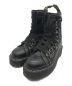 Dr.Martens（ドクターマーチン）の古着「Jadon XL chunky wide lace leather ankle boots」｜ブラック