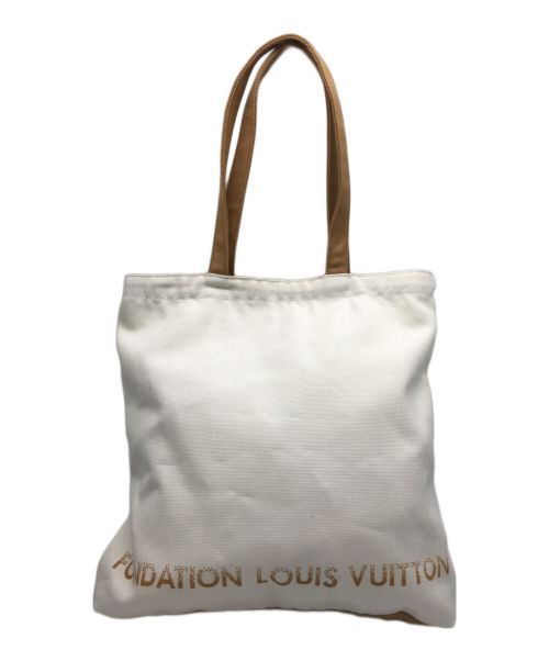 LOUIS VUITTON（ルイ ヴィトン）LOUIS VUITTON (ルイ ヴィトン) フォンダシオントートバッグ ベージュの古着・服飾アイテム