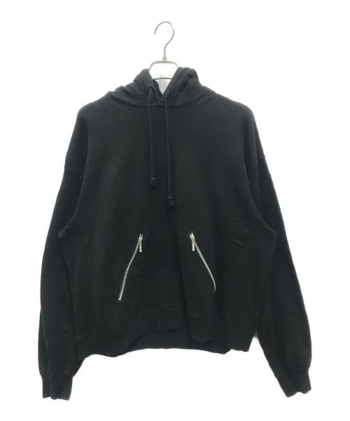 MATSUFUJI（マツフジ）MATSUFUJI (マツフジ) Carry Pocket Hoodie ブラック サイズ:3（L）の古着・服飾アイテム