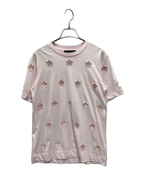 Simone Rocha（シモーネ ロシャ）Simone Rocha (シモーネ ロシャ) フラワーカットTシャツ ピンク サイズ:XSの古着・服飾アイテム