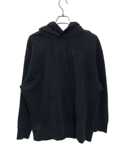 Y-3（ワイスリー）Y-3 (ワイスリー) CLASSIC CHEST LOGO HOODIE ネイビー サイズ:Lの古着・服飾アイテム