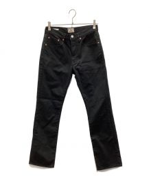 Pherrow's（フェローズ）の古着「COTTON PIQUE PANTS」｜ブラック