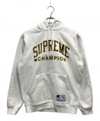 Champion×SUPREMEチャンピオン×シュプリーム）の古着「Hooded Sweatshirt」｜ホワイト