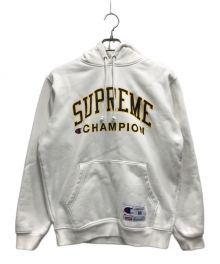 Champion×SUPREME（チャンピオン×シュプリーム）の古着「Hooded Sweatshirt」｜ホワイト