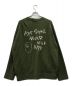 A BATHING APE (アベイシングエイプ) Embroidery Shaggy Knit Cardigan グリーン サイズ:XL：8000円