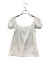 Verybrain (ベリーブレイン) Gathered puff sleeve T ホワイト サイズ:M 未使用品：10000円