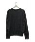 MAISON KITSUNE (メゾンキツネ) FOX HEAD PATCH CREW KNIT ブラック サイズ:M：8000円