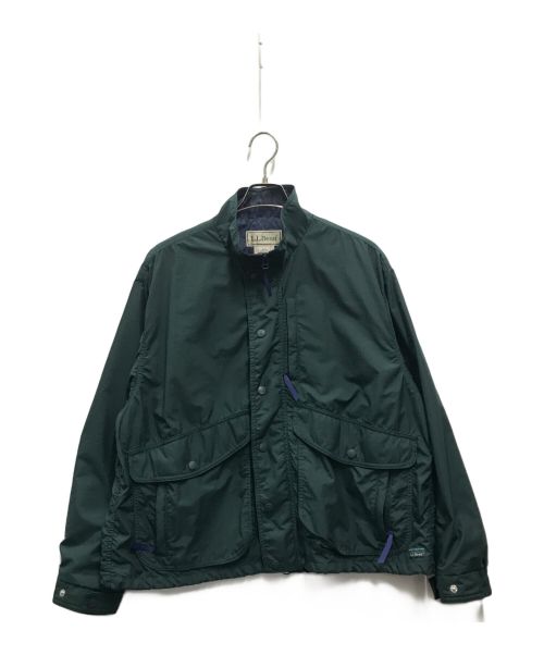 L.L.Bean（エルエルビーン）L.L.Bean (エルエルビーン) Windy Ridge Jacket グリーン×ネイビー サイズ:Mの古着・服飾アイテム