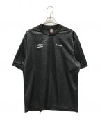 UMBRO×SUPREMEアンブロ×シュプリーム）の古着「JACQUARD ANIMAL PRINT SOCCER JERSEY」｜ブラック