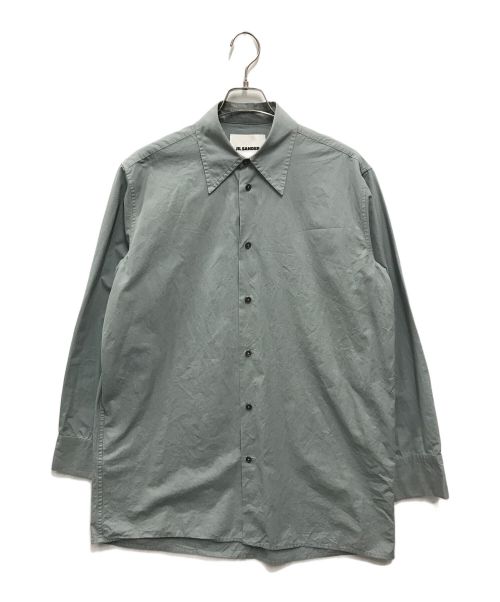 JIL SANDER（ジルサンダー）JIL SANDER (ジルサンダー) バックギャザーシャツ グレー サイズ:40の古着・服飾アイテム