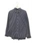 KANEMASA PHIL.（カネマサフィル）の古着「PENCIL STRIPE DRESS JERSEY SHIRT」｜ネイビー