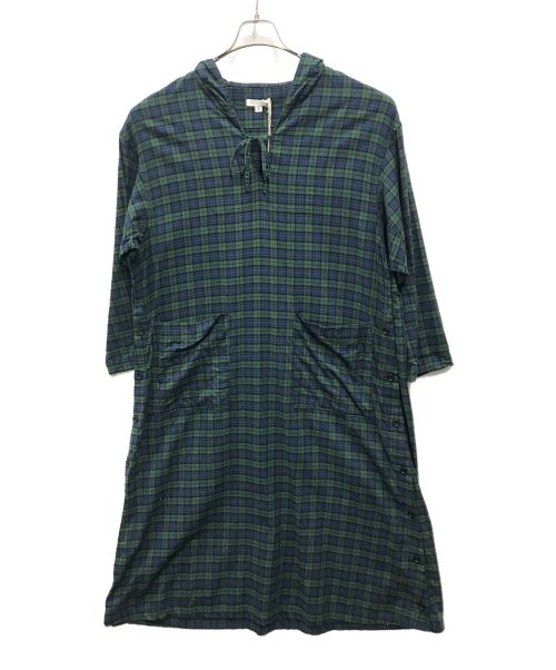 Engineered Garments（エンジニアド ガーメンツ）Engineered Garments (エンジニアド ガーメンツ) Sailor Dress グリーン サイズ:Sの古着・服飾アイテム