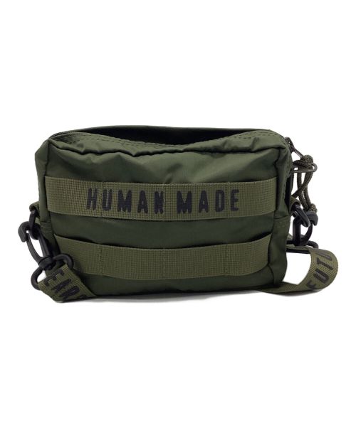 HUMAN MADE（ヒューマンメイド）HUMAN MADE (ヒューマンメイド) MILITARY POUCH グリーンの古着・服飾アイテム